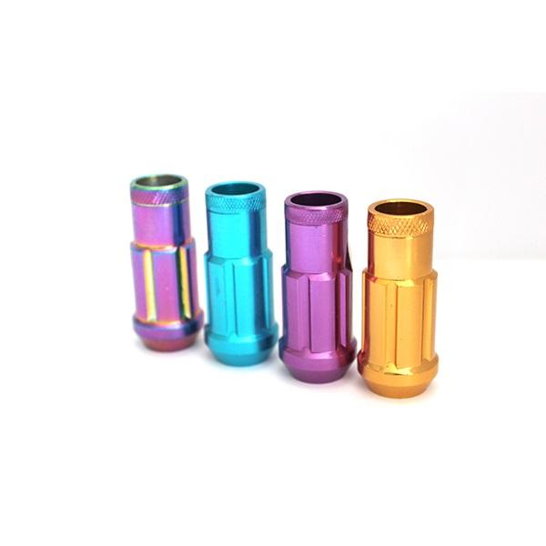 3/4" Hex M12X1.50 Thread 1.97" Length Aluminum Wheel Lug Nuts