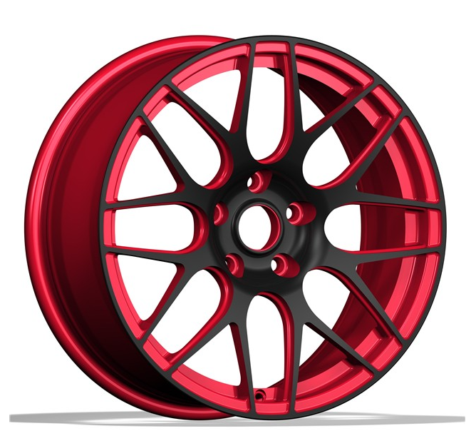 Universal Car Rims 5 Holes Machined Lip Monoblock Forged Wheel Hub